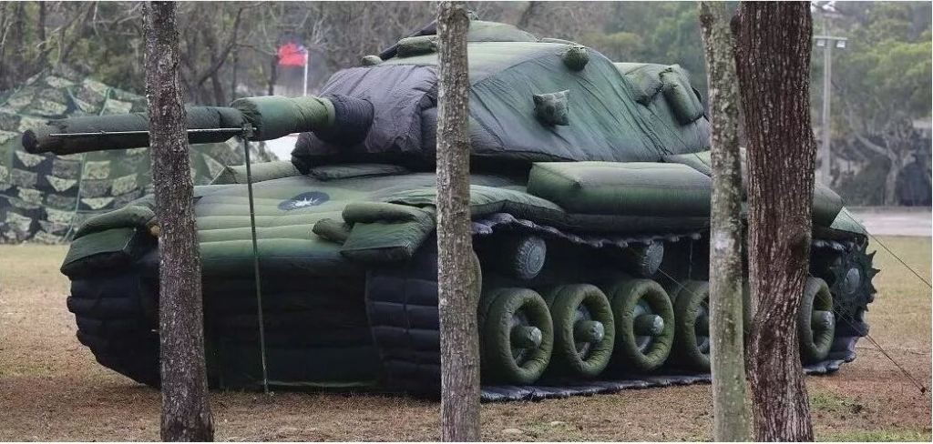正宁军用充气坦克